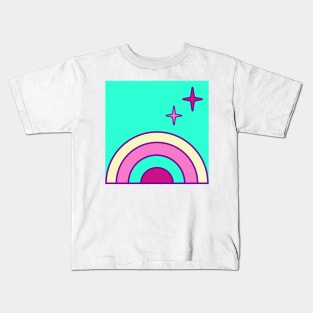 color pop rainbow Kids T-Shirt